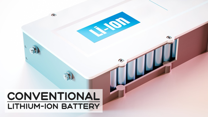 conventional lithium-ion battery