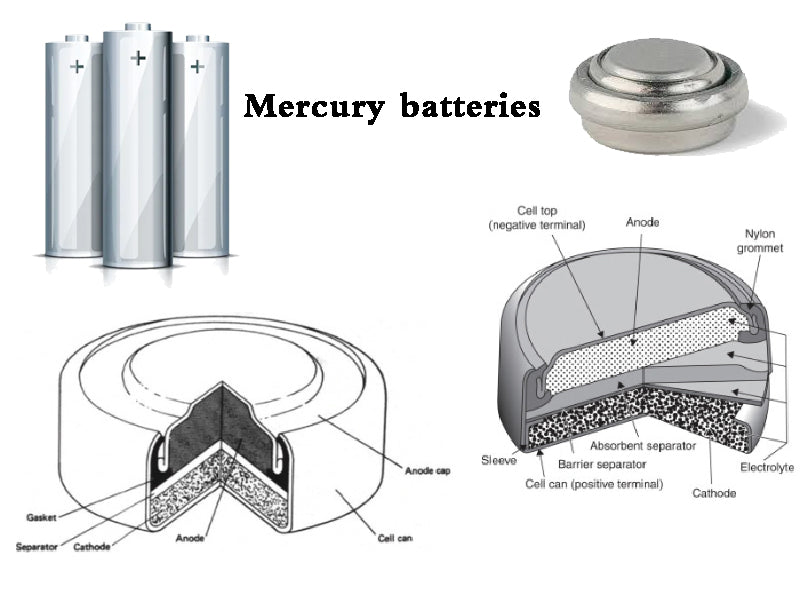 Mercury batteries
