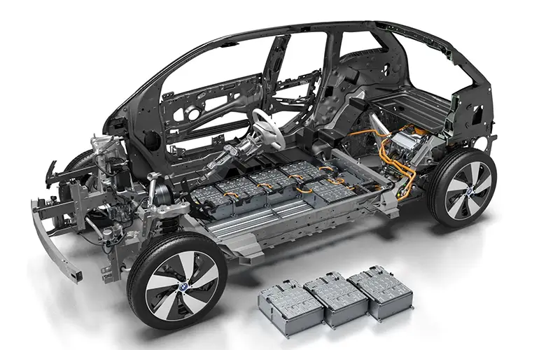 use lithium-ion battery pack from electric cars