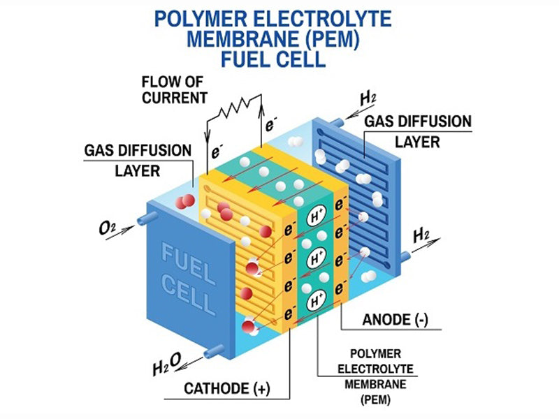 vapour control of humidification of fuel cell