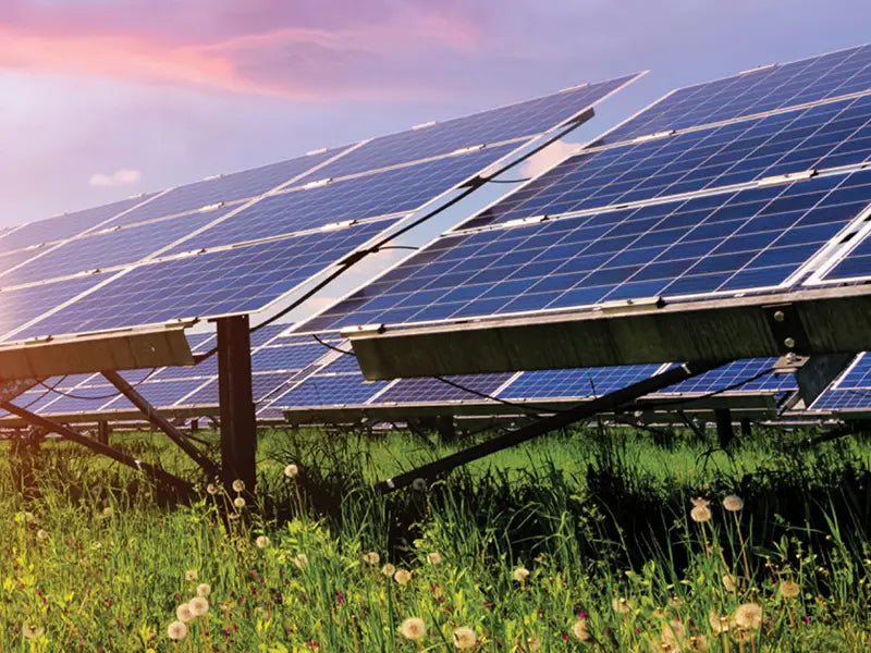 working principle of solar battery