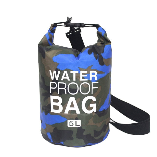 Waterproof Kayaking Backpack - Outdoor Camo Dry Bag, Duffle backpack for kayaking, hiking, camping, fishing & beach