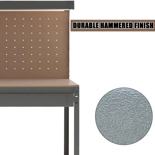 Steel Garage Work Bench Tool Box Storage With Drawers
