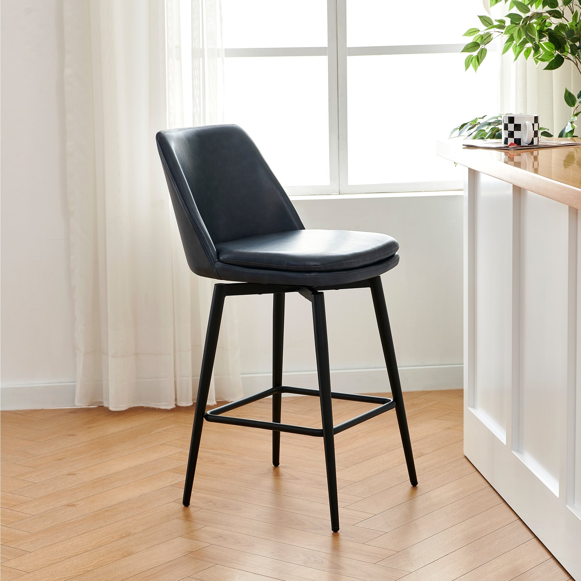 Eli Swivel Counter Stool