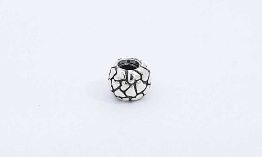 Pandora Sterling Silver Lotsa Love Heart Bead Charm Ebrdu 144030005745