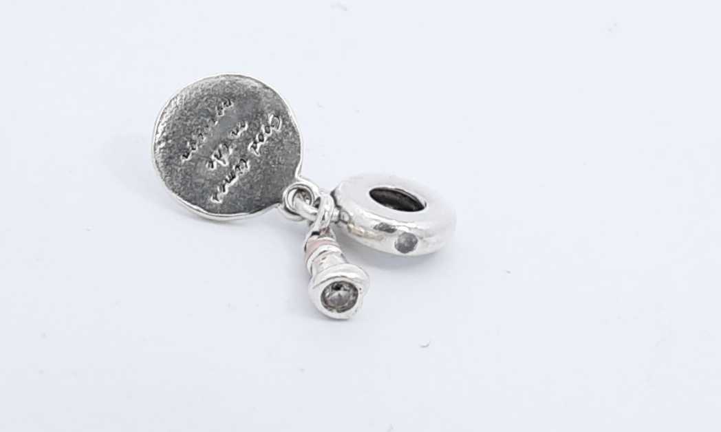 Pandora Sterling Silver Heart Binoculars Dangle Charm Ebrdu 144030007666