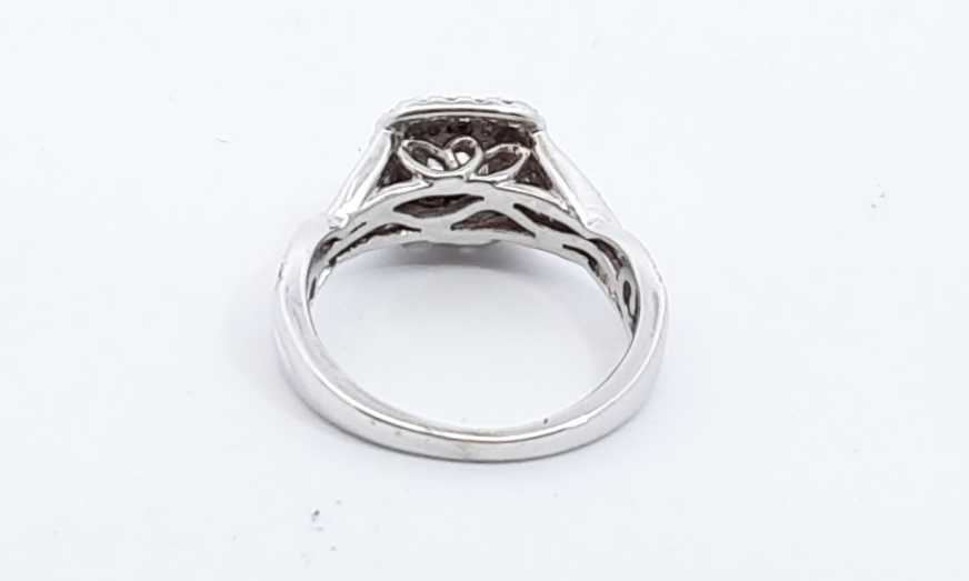 14k White Gold Diamond Engagement Ring Size 5.75 Eborxdu 144030004881