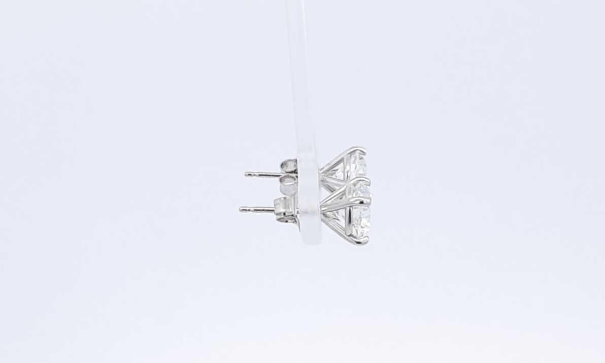 14k White Gold Lab Grown Diamond Stud Earrings Ebccrdu 144030006977