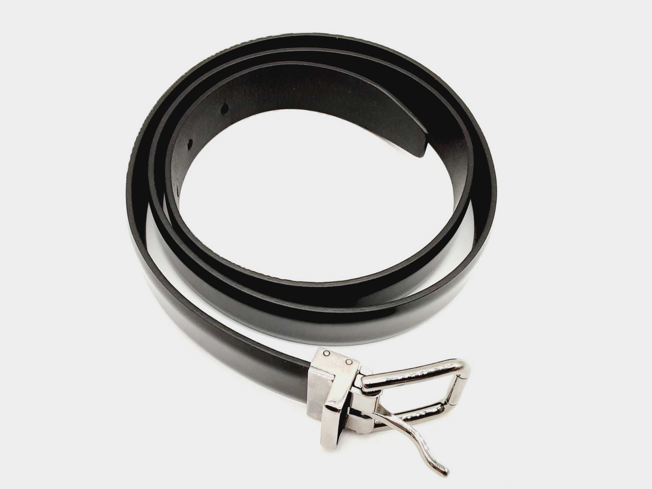 Dolce & Gabbana Black Smooth Leather Belt Size 110/44 Dooxzde 144010026116