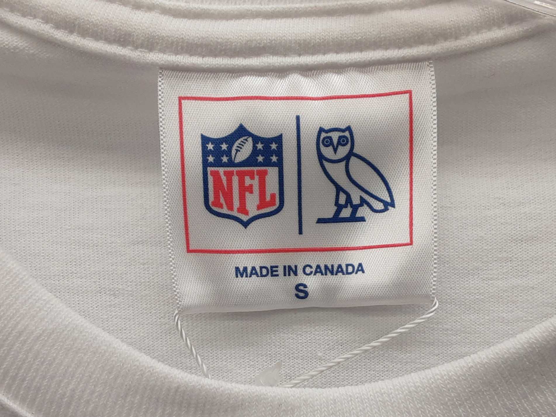 Ovo X Nfl Raiders Collaboration White T-shirt Size S Dollxde 144020002380