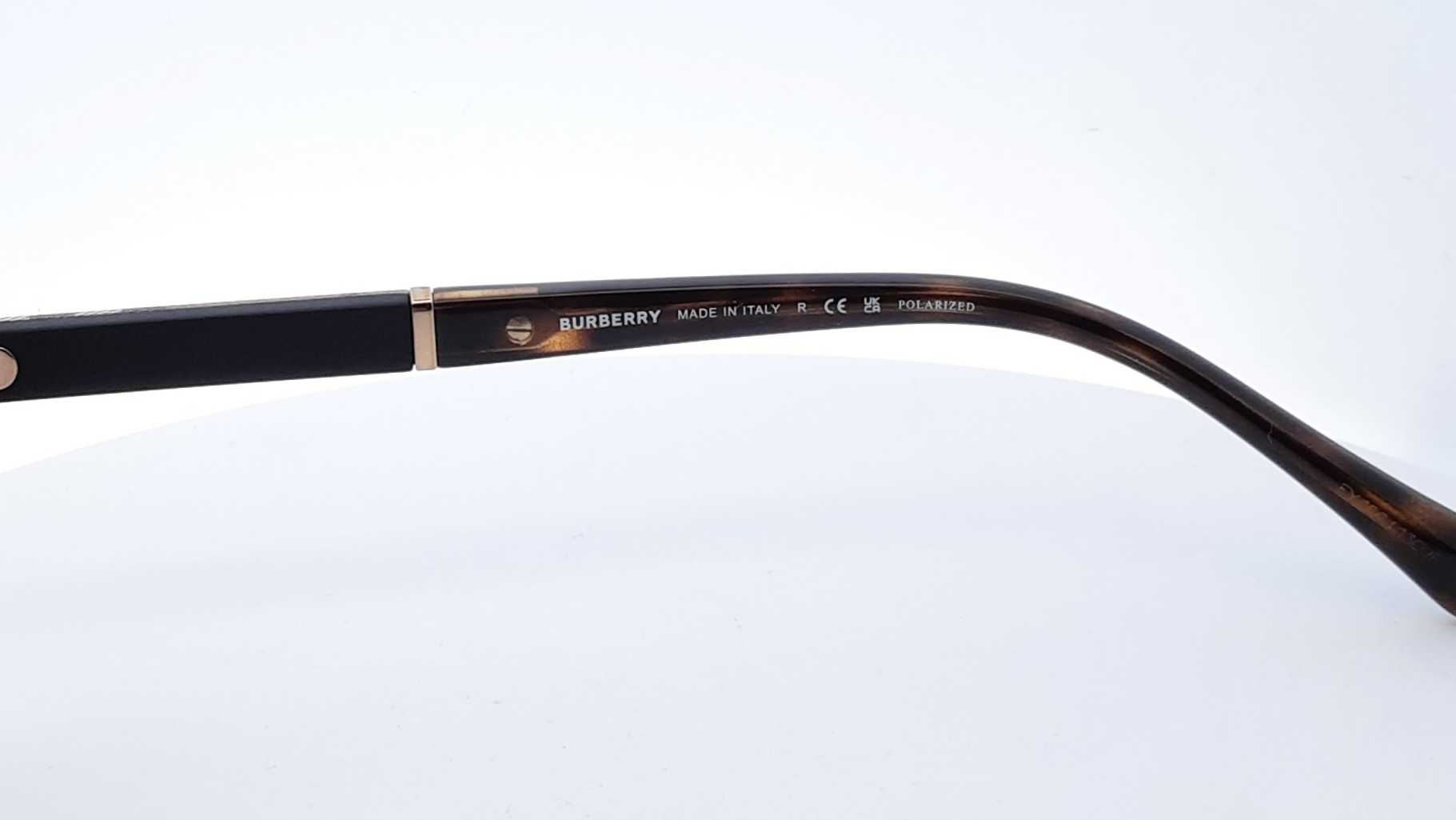 Burberry B3080 Polished Gold Gradient Sunglasses Lhprde 144020012054