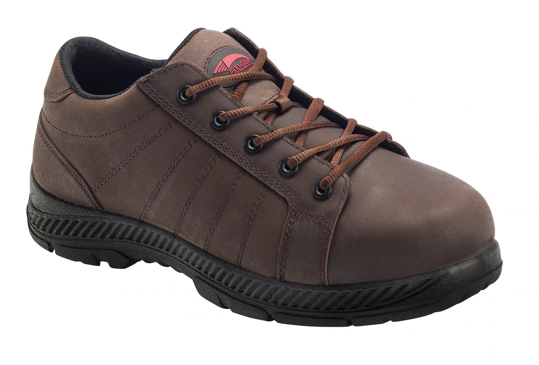 A7231 Avenger Brown Steel Toe Shoe