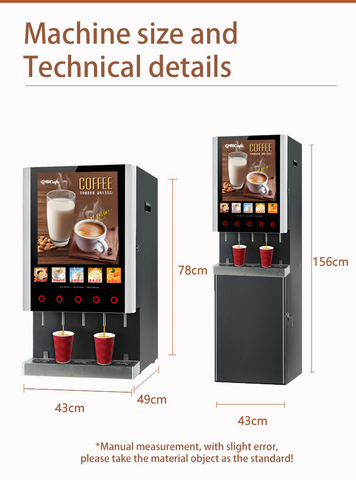 LED Light Advertising Box Hot Drinks 