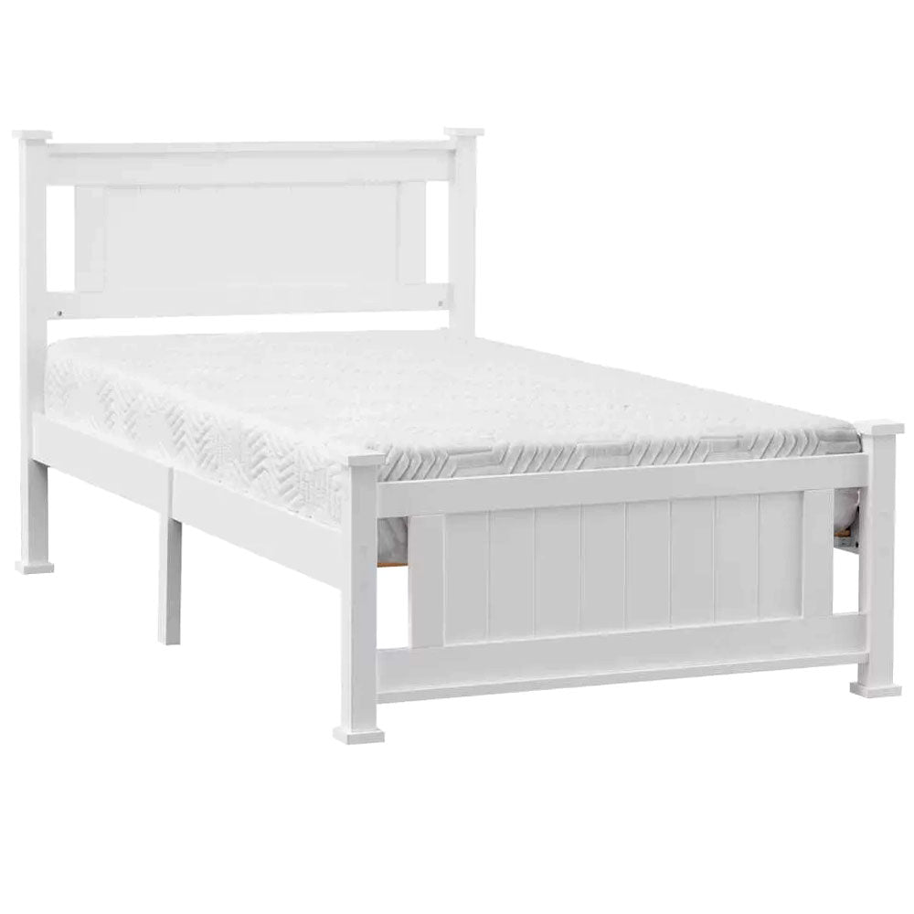 Solid Bed Frame - Modern Wood Platform Bed Twin, Full, Queen Bedroom