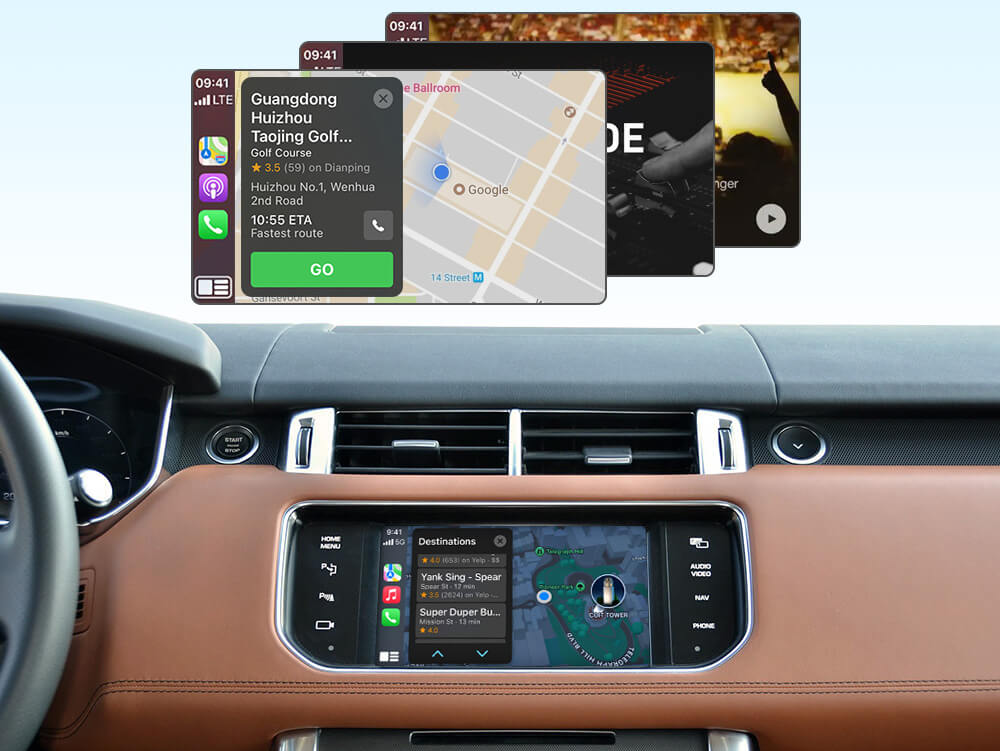 Wireless Apple CarPlay Module for Land Rover Jaguar