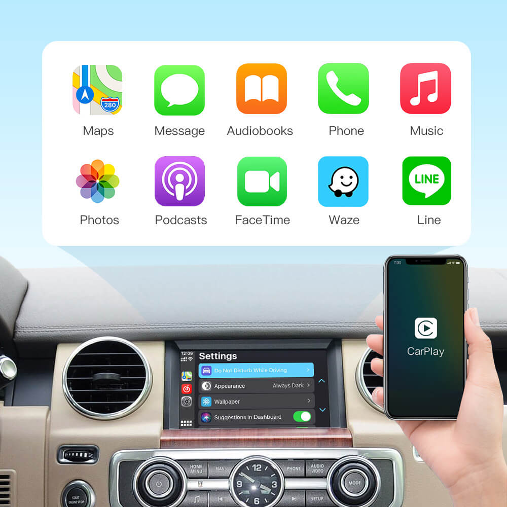 Land Rover Jaguar Upgrade Wireless Apple CarPlay