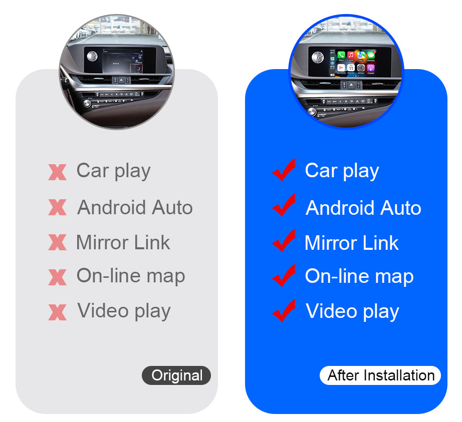 Wireless CarPlay for Lexus