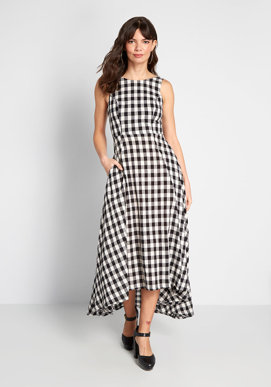 Picnic by the Pond Midi Dress