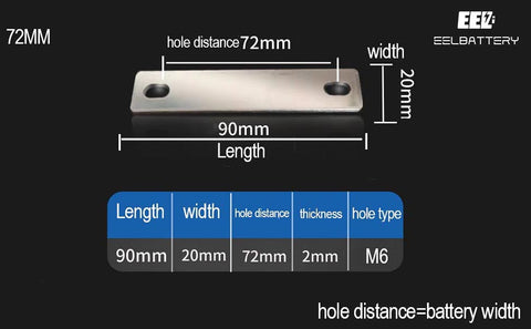 lifepo4 battery solid bus bar