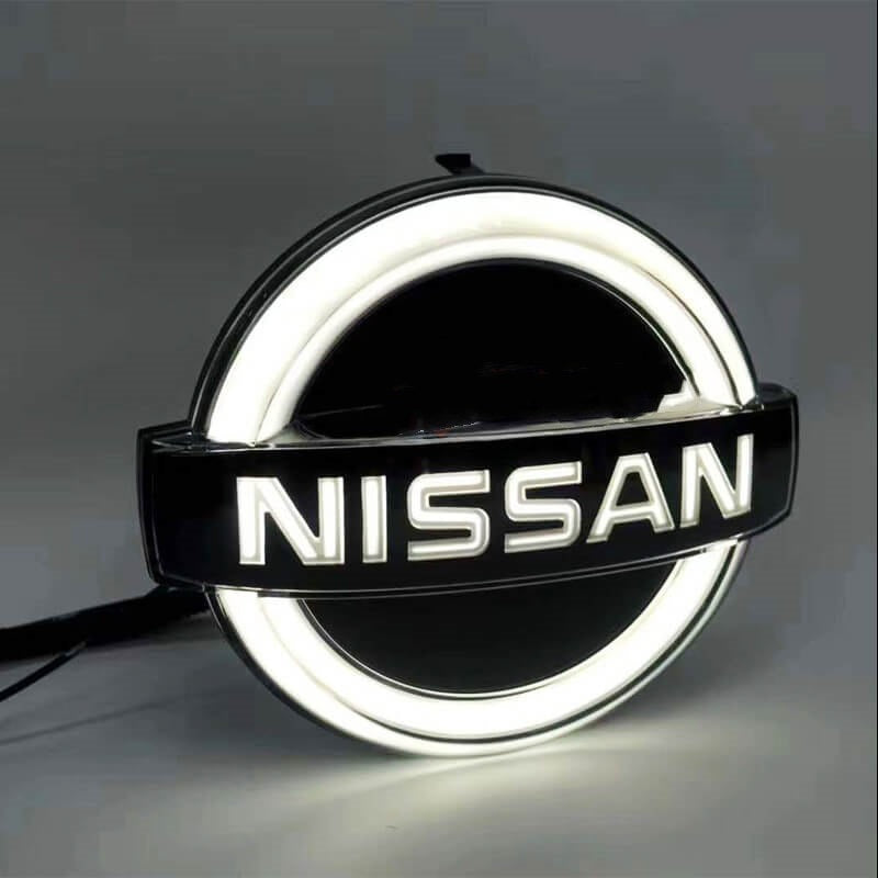 Nissan Emblem Car Tail Rear Badge Light