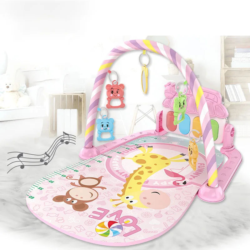 Baby Fitness Stand Toy with Music Piano