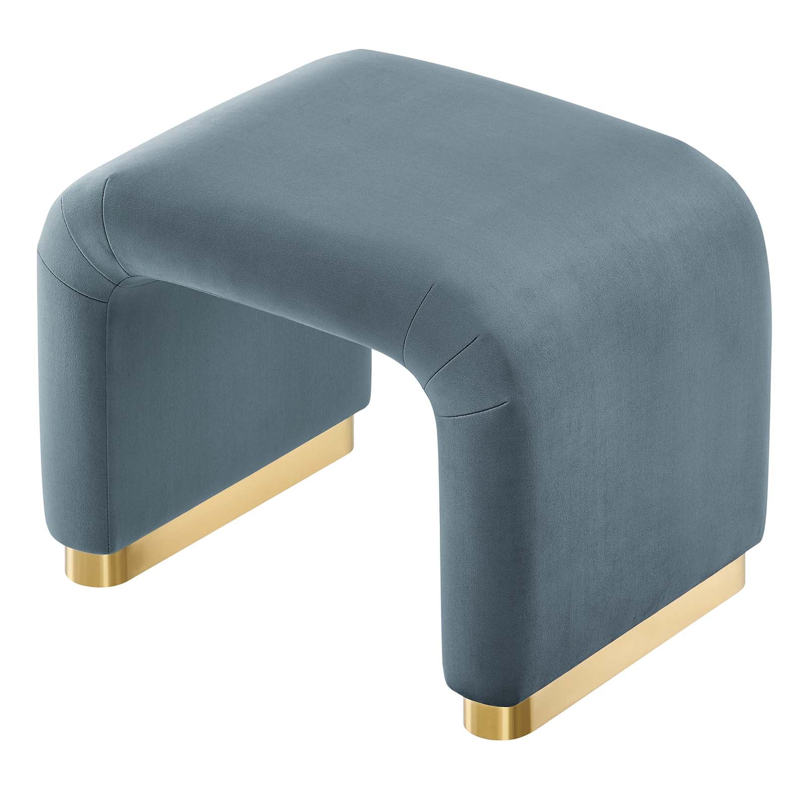 Koda Performance Velvet Waterfall Stool