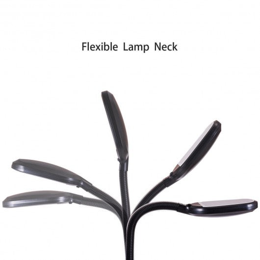 LED Adjustable Gooseneck Reading Standing Floor Lamp