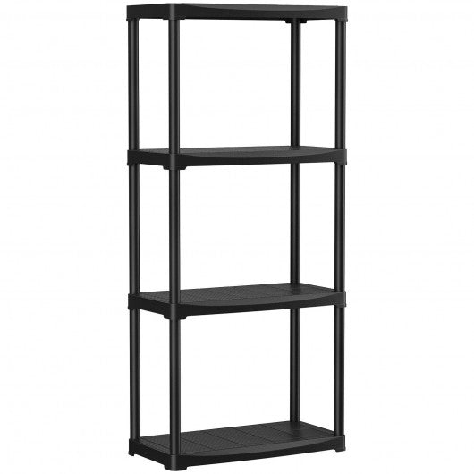 24' x 12' x 52.5' 4-tier Storage Shelf Rack for Garage Kitchen