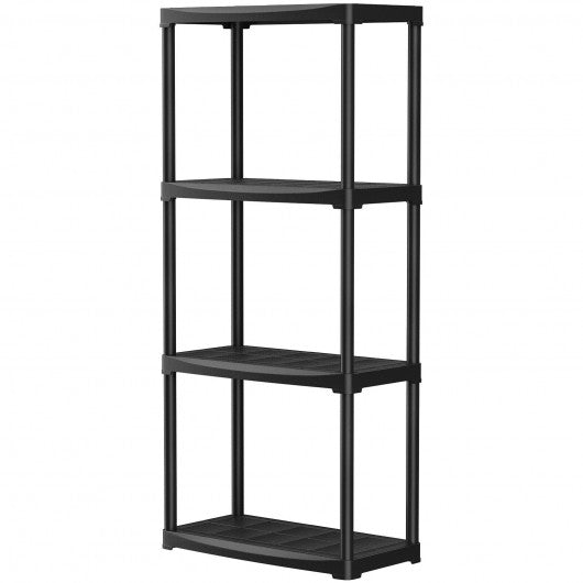 24' x 12' x 52.5' 4-tier Storage Shelf Rack for Garage Kitchen