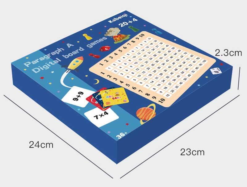 Wooden Math Multiplication and Addition Board-Upgrade Educational Wooden Montessori Multiplication and Addition Board Game for Toddlers Kids Above Aged 3 Years Old | Shinymarch