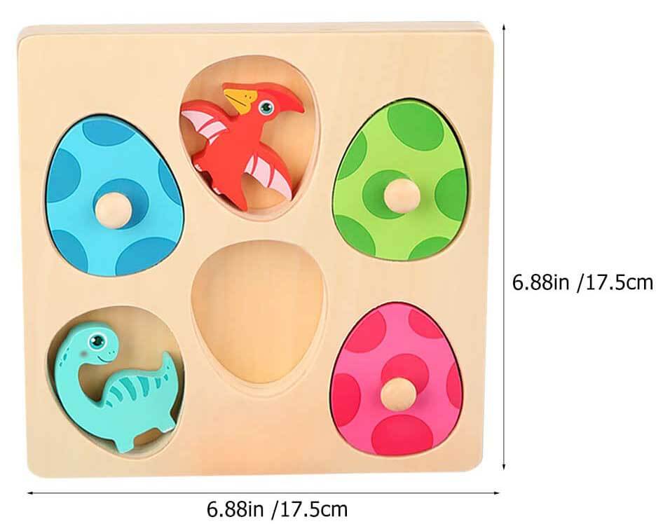 Wooden Dinosaur Multi-Layer Puzzle | Shinymarch