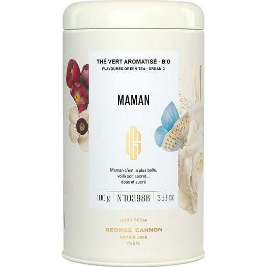 Organic Flavoured Green Tea Maman - 100g