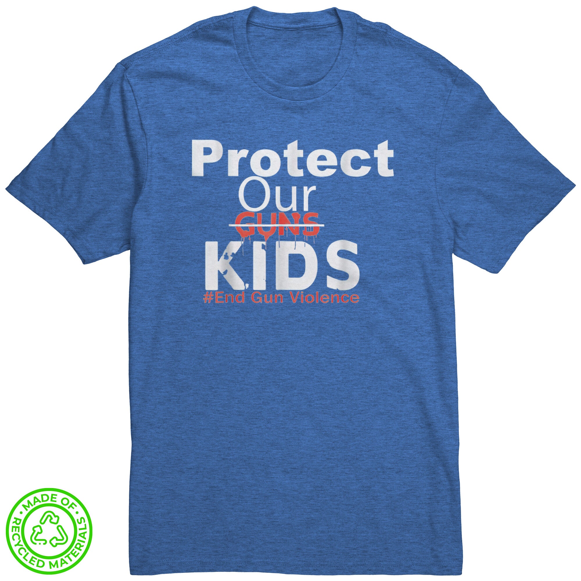 Protect Kids Not Guns 100% Recycled Protest T-Shirt