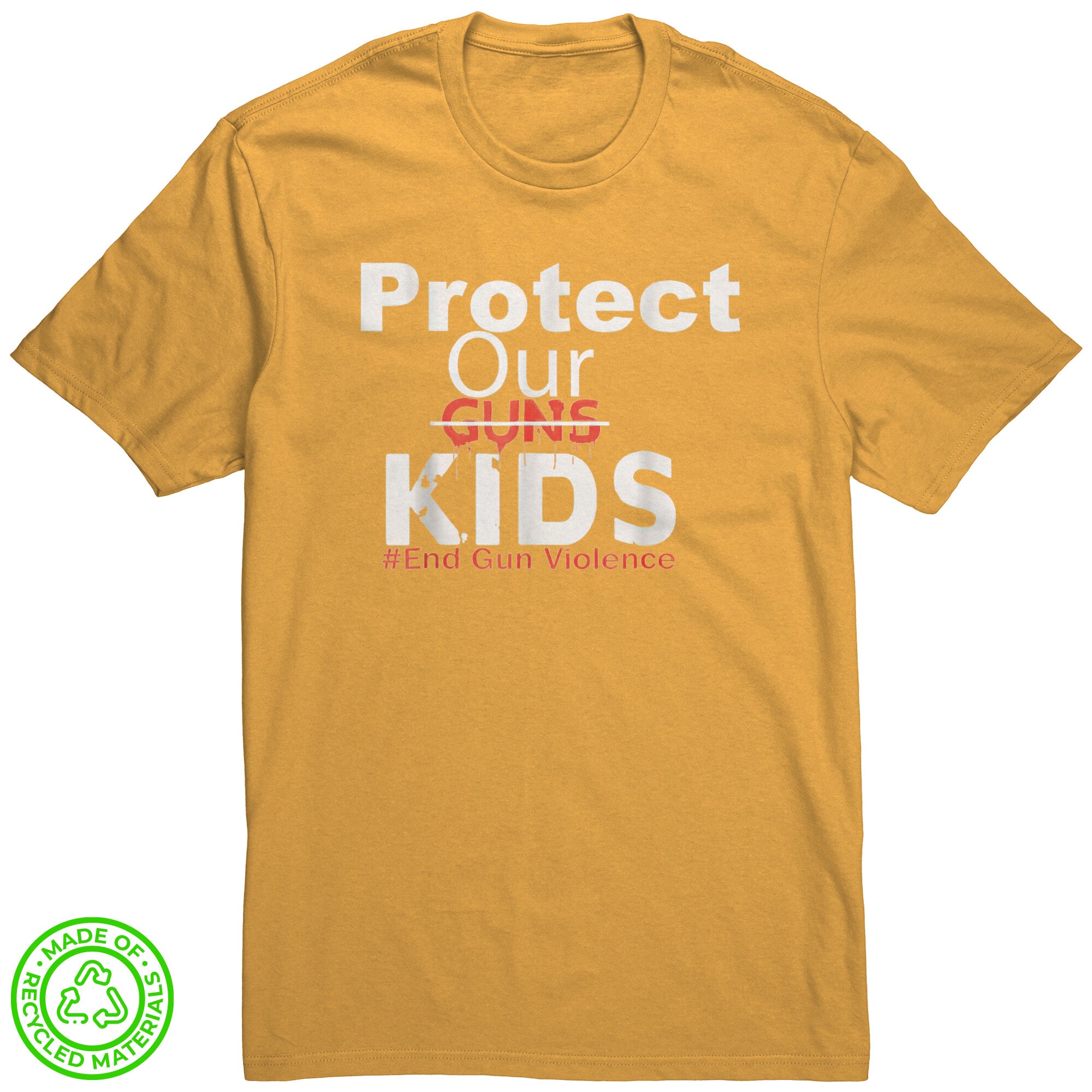 Protect Kids Not Guns 100% Recycled Protest T-Shirt