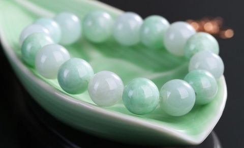 a jade bracelet