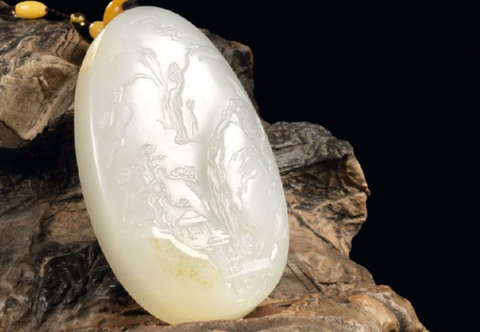 Hetian jade Necklace