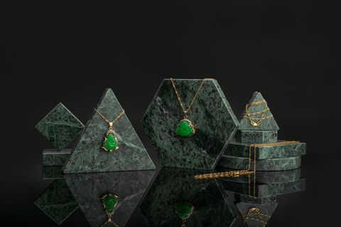 Real jade necklace