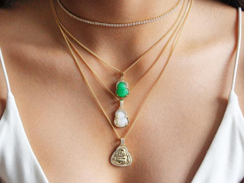 How to wear jade necklace