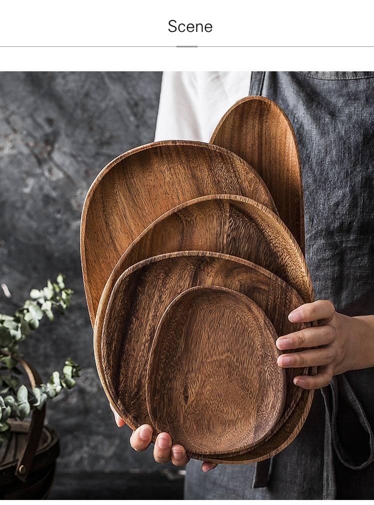 Ise Wooden Plate Collection