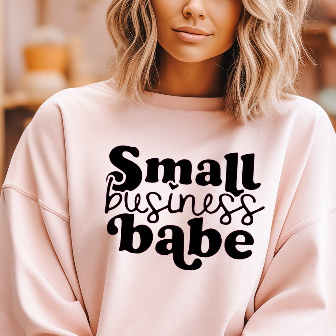 Small Business Babe - Screen Print Transfer