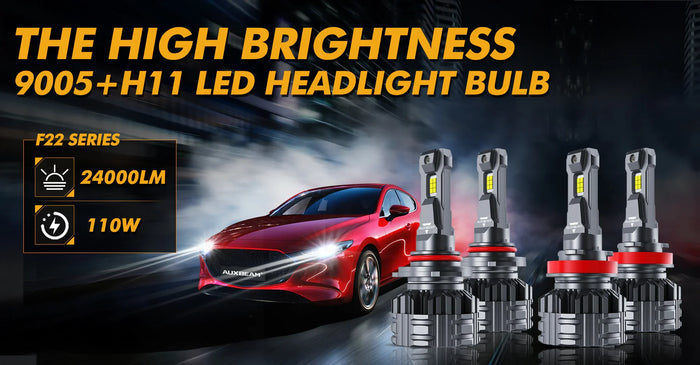 F22 Series 9005 H11 LED Headlight Bulbs