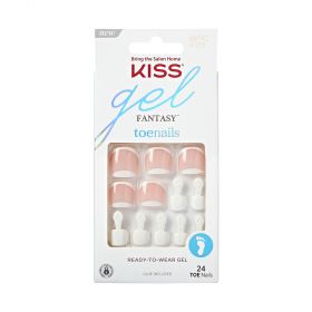 KISS Gel Fantasy Toenails - Walk A Mile In FT01