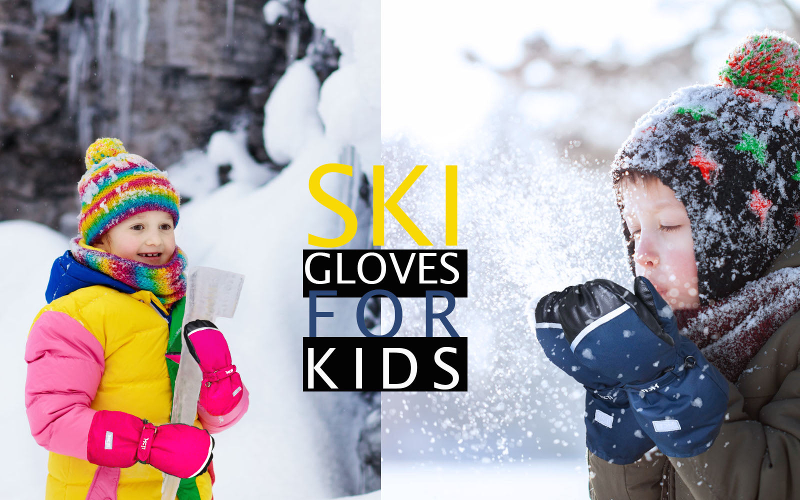 kids ski gloves