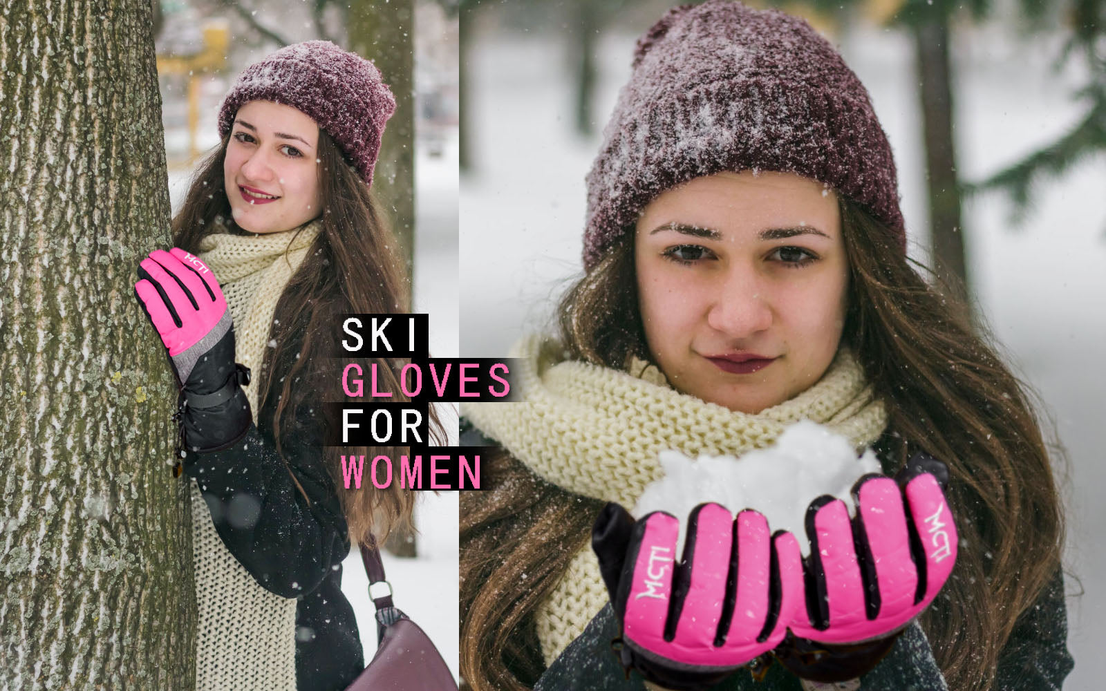 ski gloves women