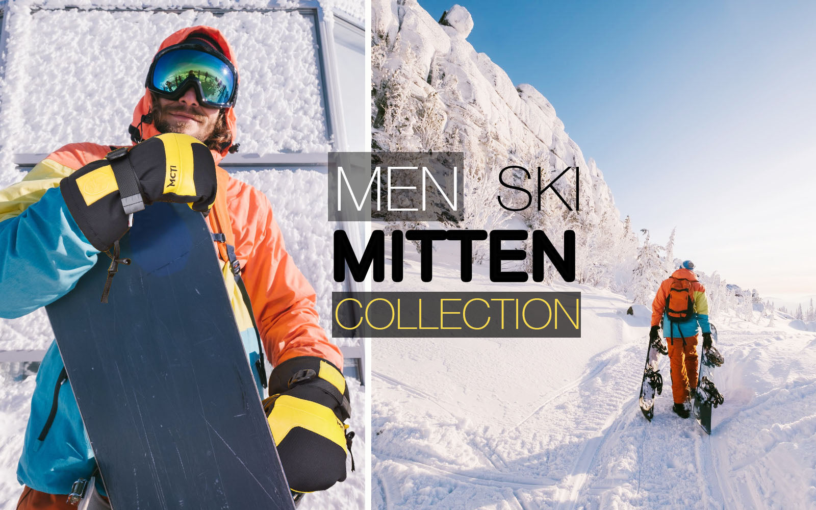 ski mittens men