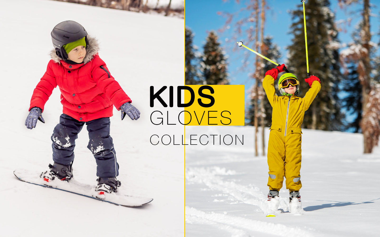 kids ski gloves