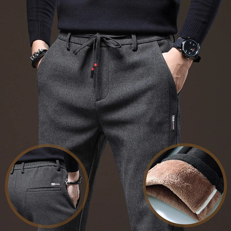 Winter Warm Casual Pants