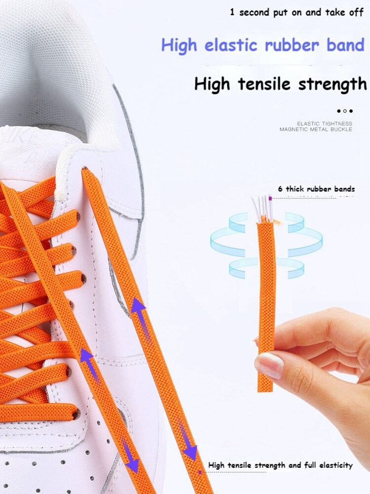 Magnetic Shoelaces