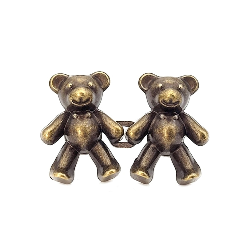 Bear Button Pins