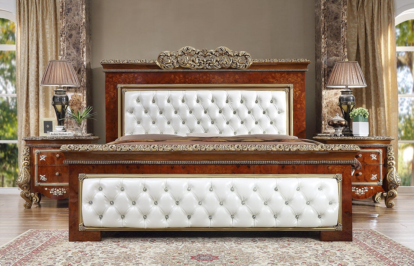 Homey Design HD-1803 - Ck Bed